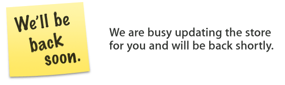 We'll Be Back Soon. We'll Be Back Soon.