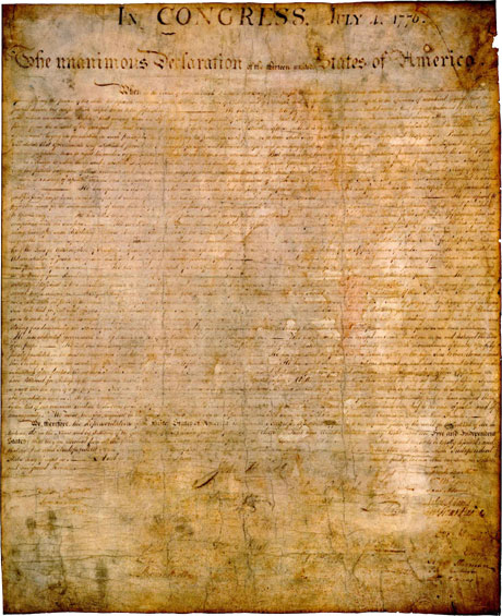 The Colonies' Declaration of Independence